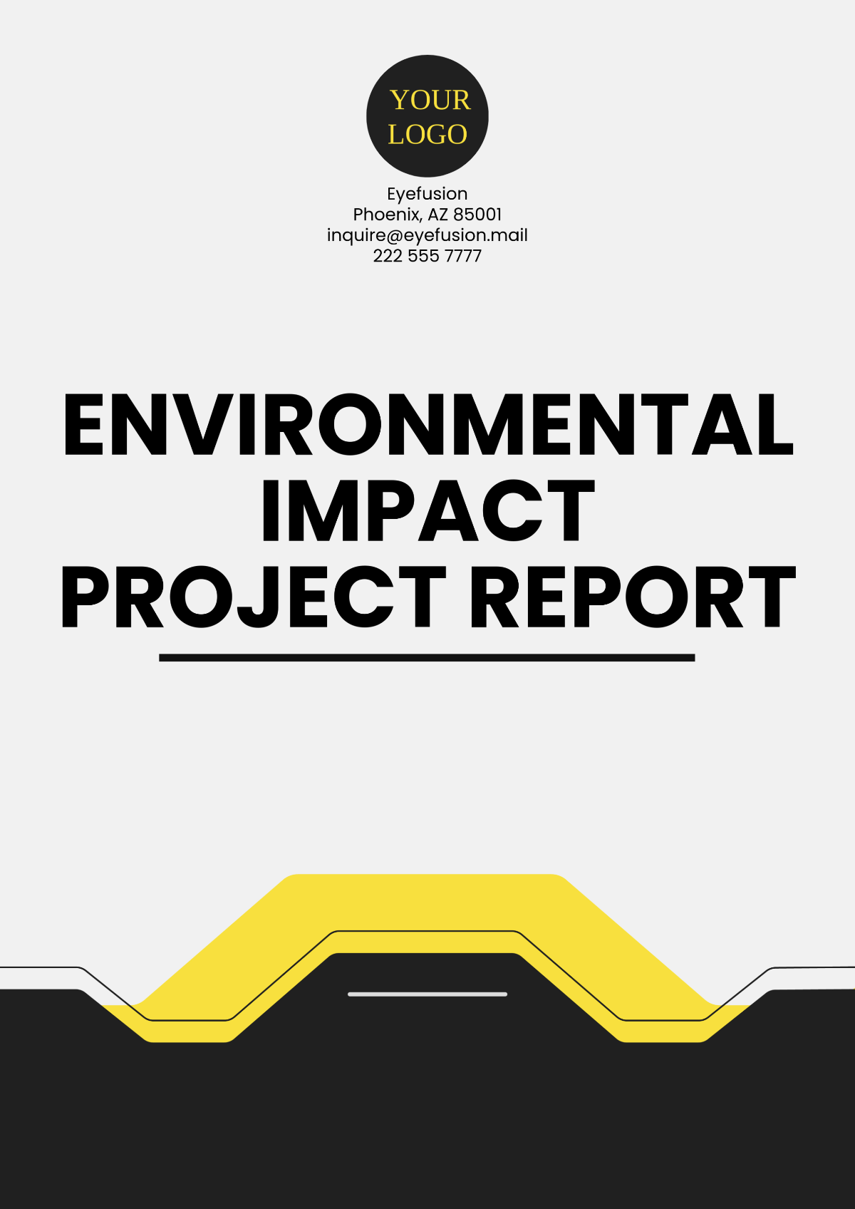 Environmental Impact Project Report Template - Edit Online & Download