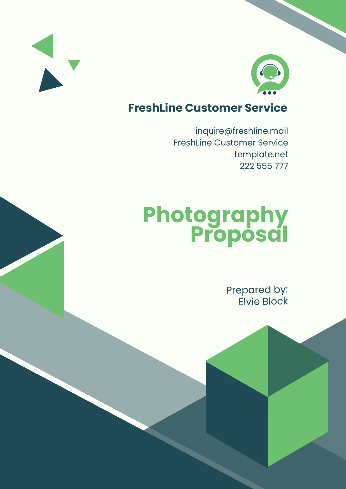 Photography Proposal Template - Edit Online & Download