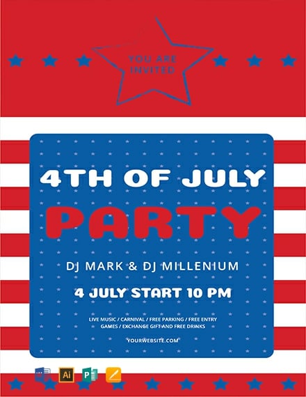 4Th Of July Flyer Template from images.template.net