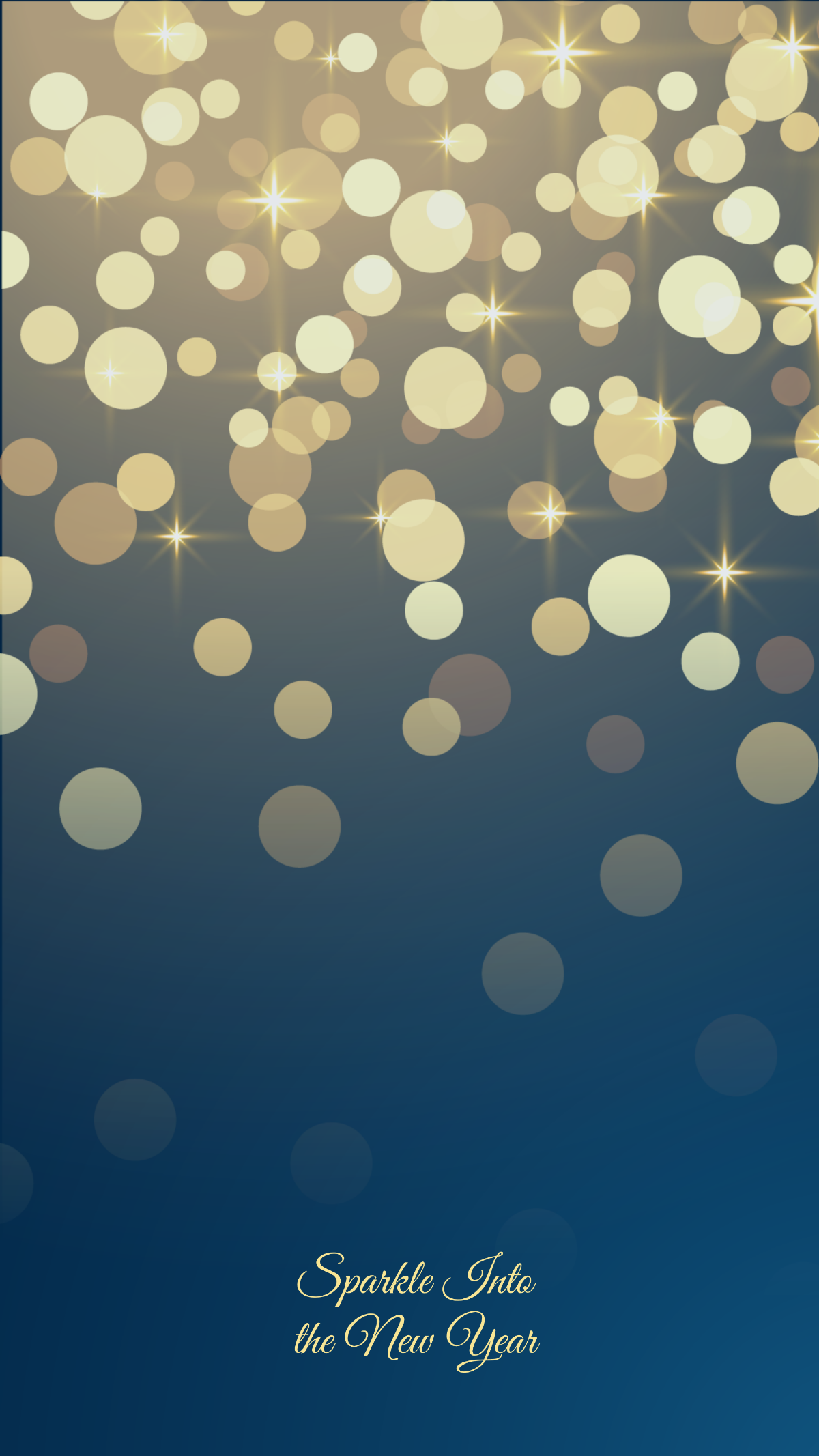 Free Glitter New Year Wallpaper Template - Edit Online & Download