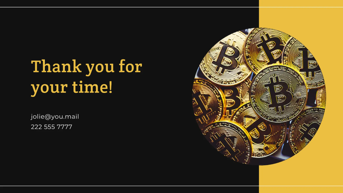 Free Crypto Investment Pitch Deck Template to Edit Online