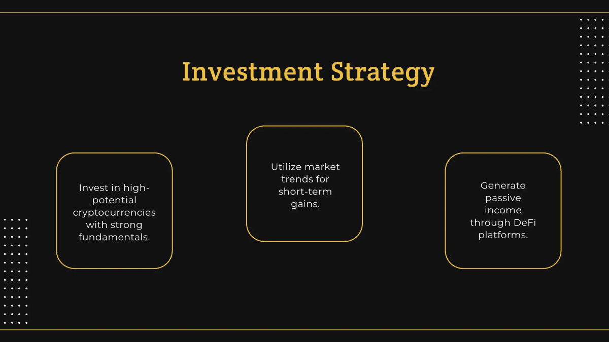 Free Crypto Investment Pitch Deck Template to Edit Online