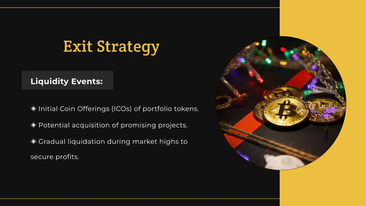 Free Crypto Investment Pitch Deck Template to Edit Online