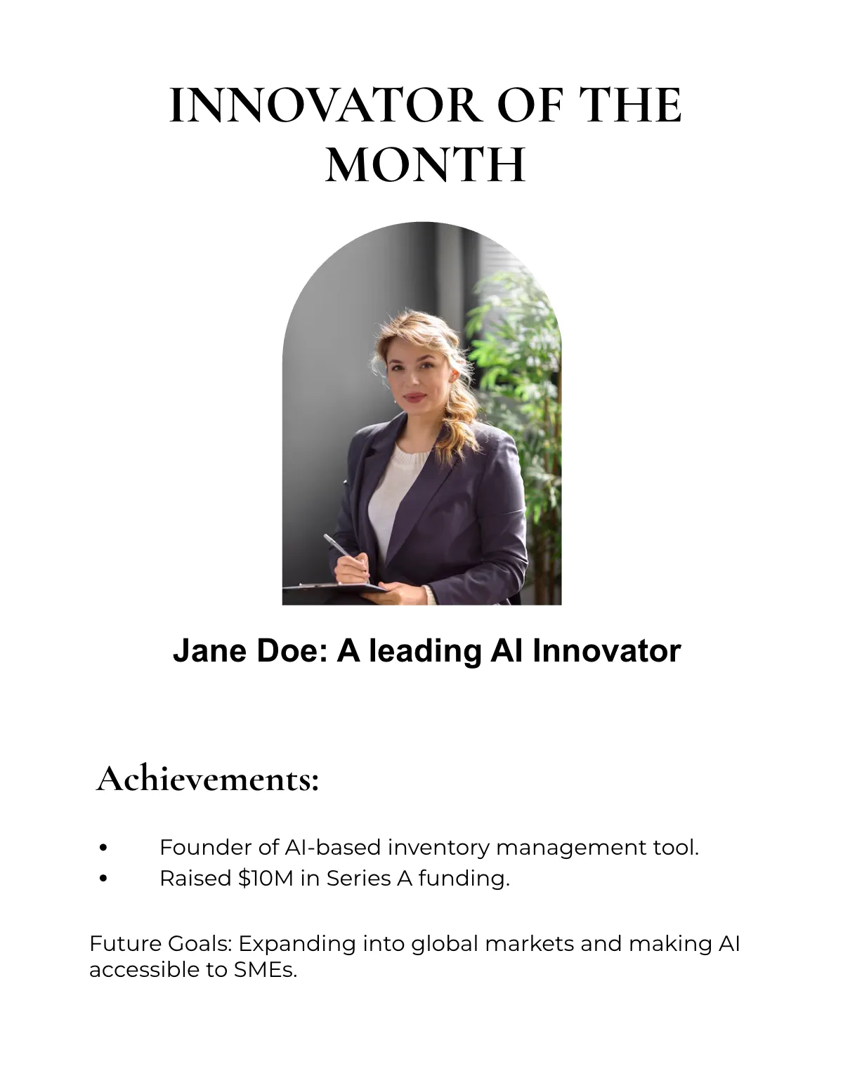 Free Minimal Magazine Template to Edit Online