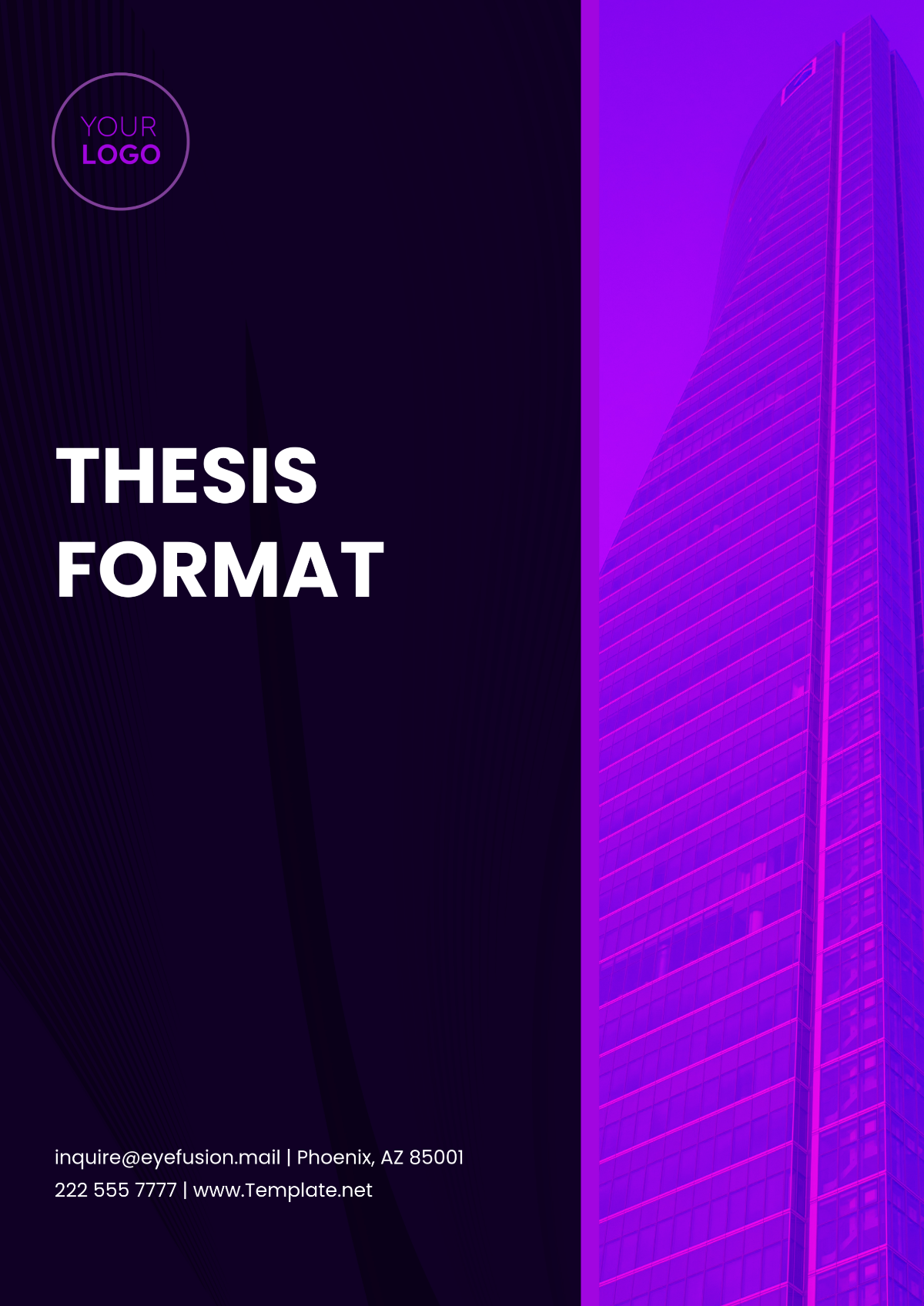 Thesis Format Template - Edit Online & Download