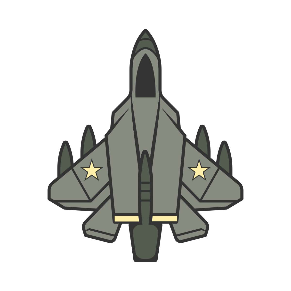 Jet Airplane Clipart - Edit Online | Template.net