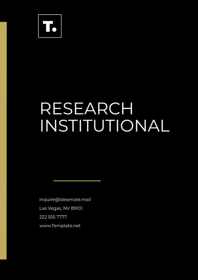 Free Research Thesis Template to Edit Online | Template.net to Edit Online
