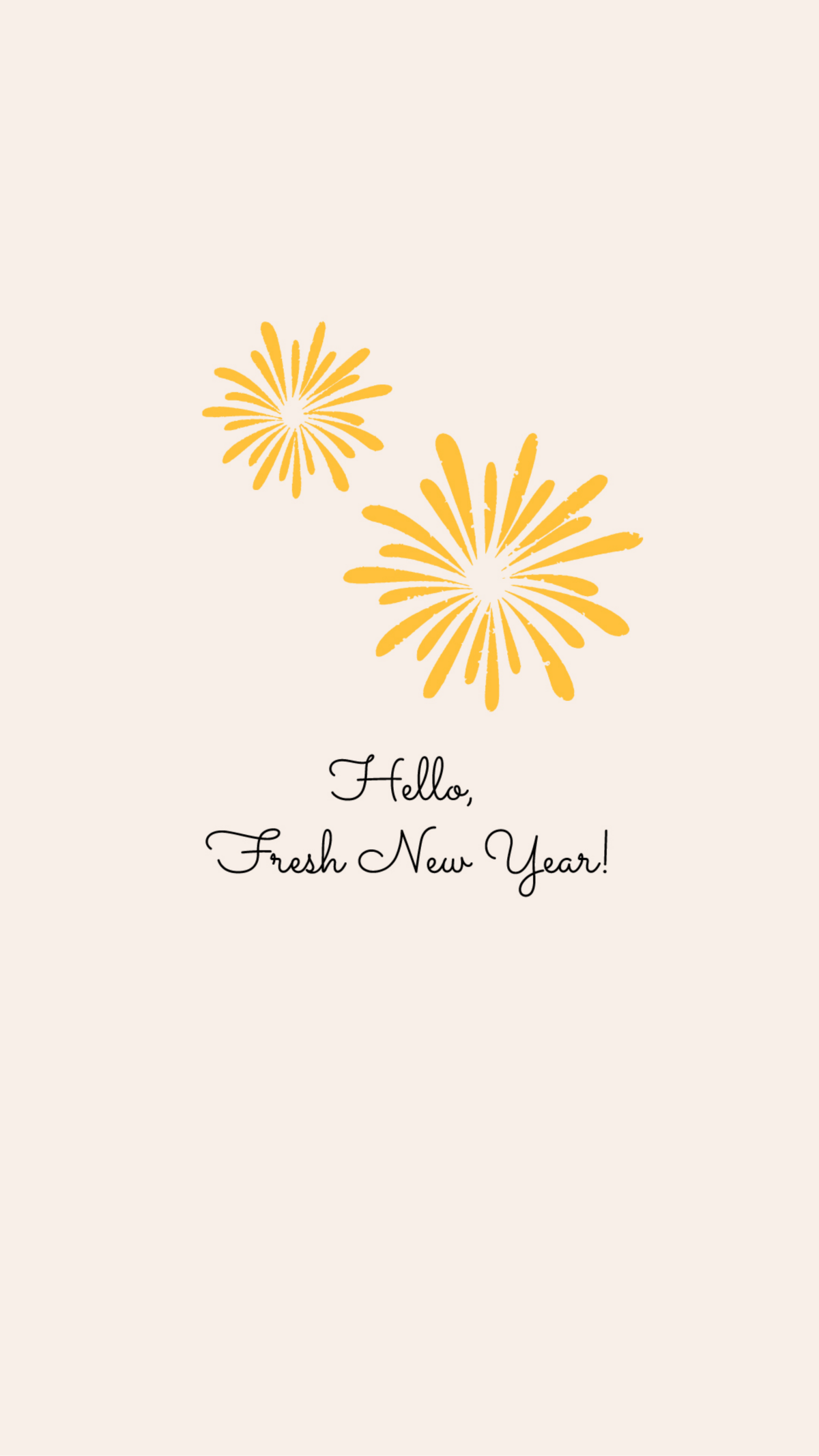 Free New Year Day Wallpaper Template - Edit Online & Download