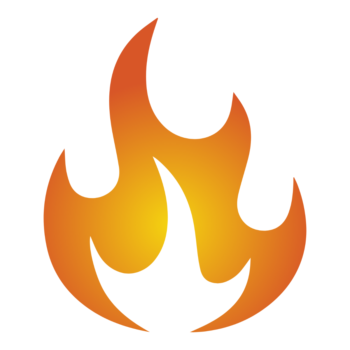 Free Transparent Fire Clipart Template