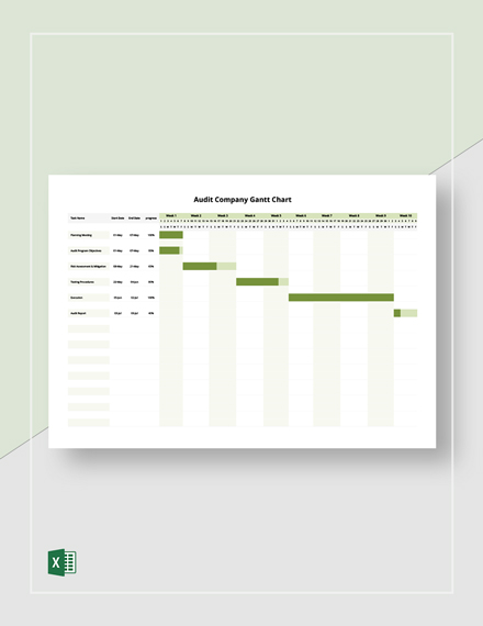 384+ Gantt Chart Excel Templates - Free Downloads | Template.net