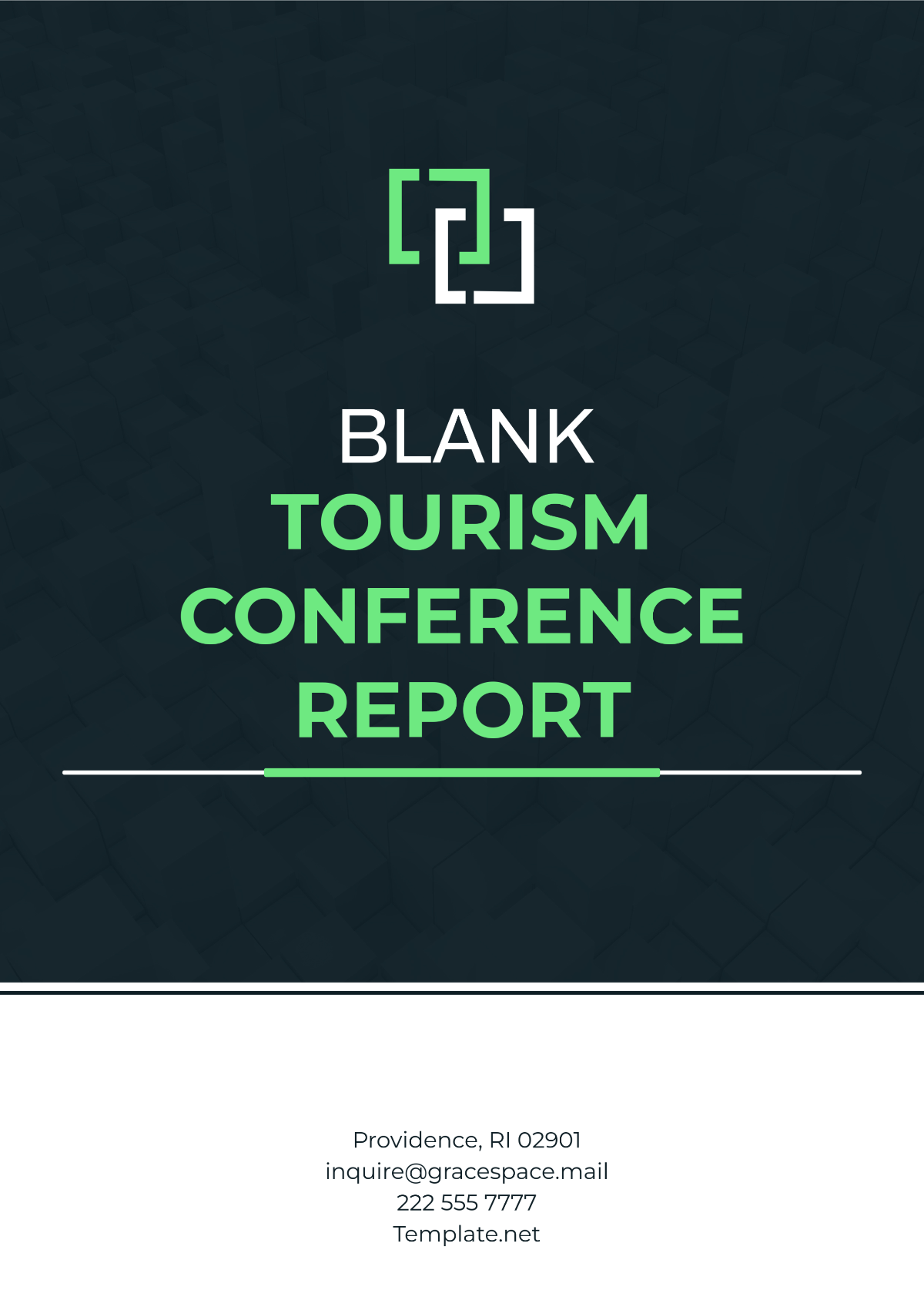 Blank Tourism Conference Report Template - Edit Online & Download