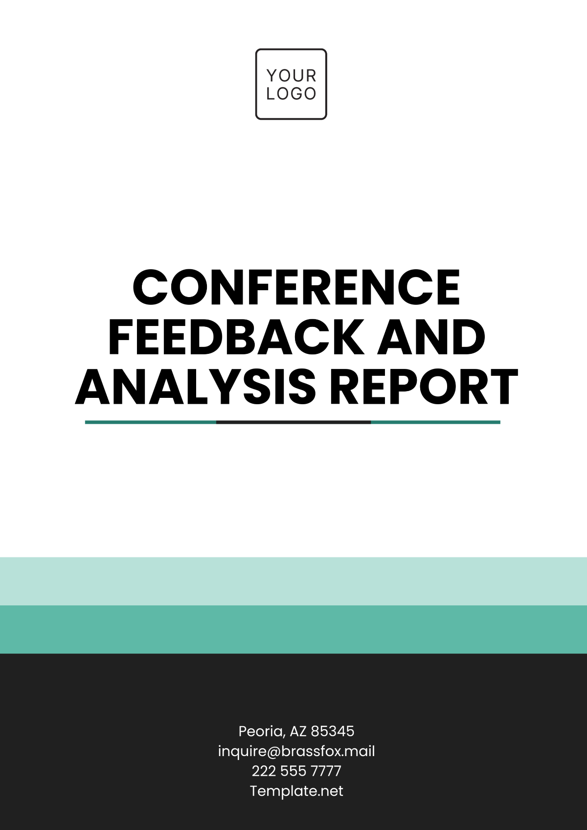 Conference Feedback and Analysis Report Template - Edit Online & Download