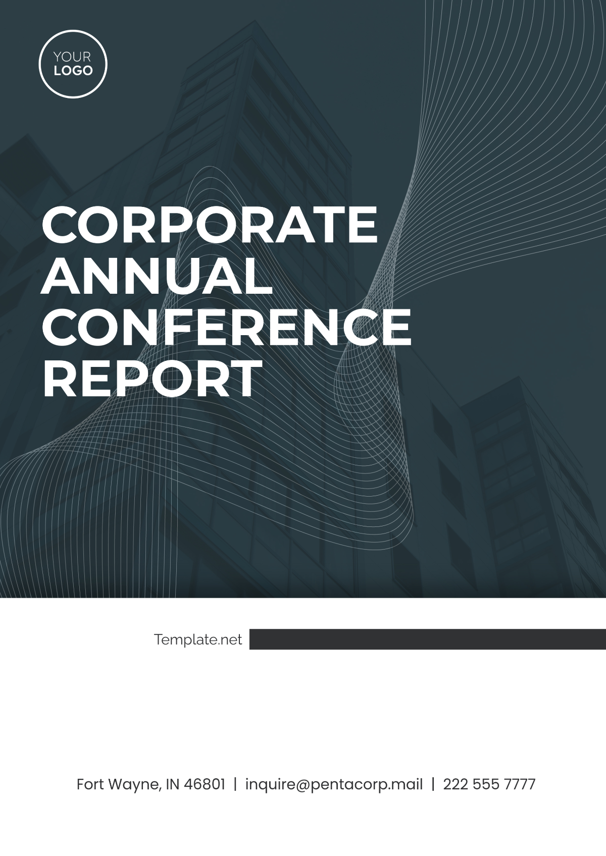 Free Corporate Annual Conference Report Template