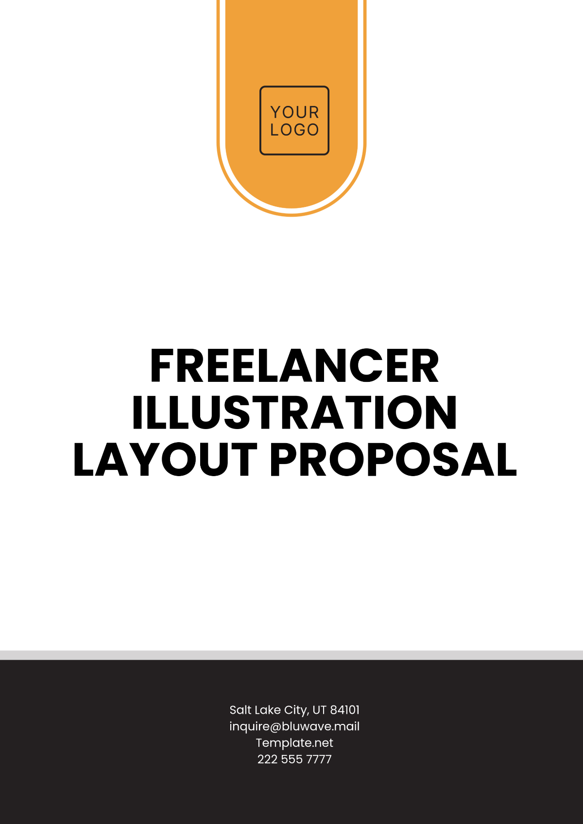 Freelancer Illustration Layout Proposal Template - Edit Online & Download