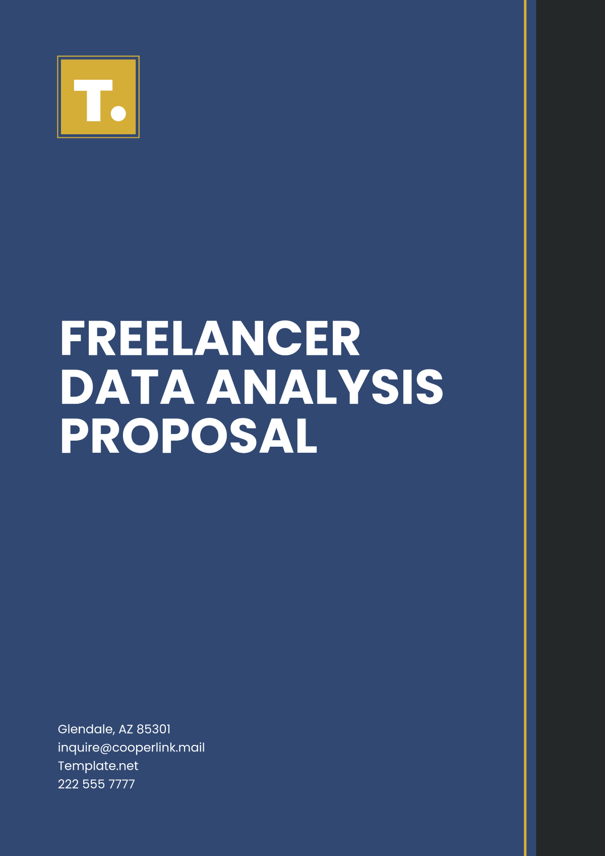 Freelancer Data Analysis Proposal Template - Edit Online & Download