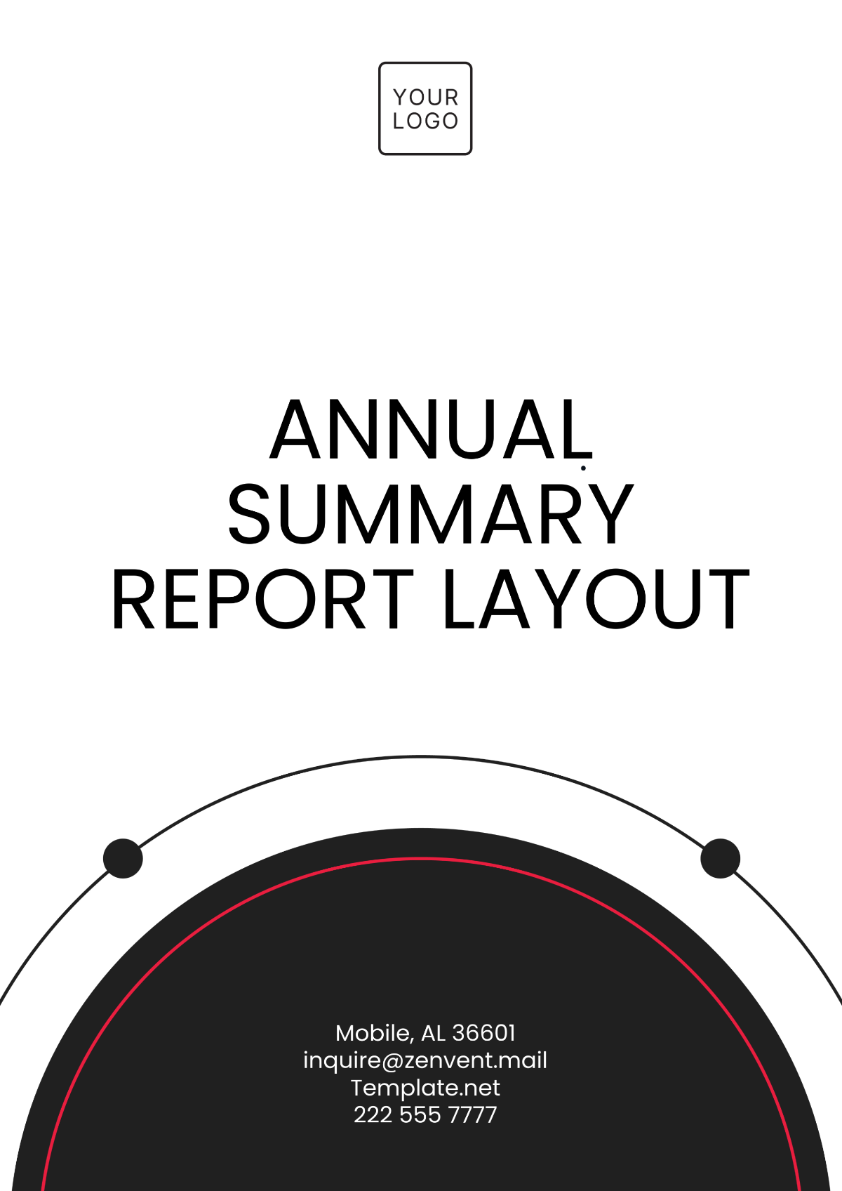 Annual Summary Report Layout Template - Edit Online & Download