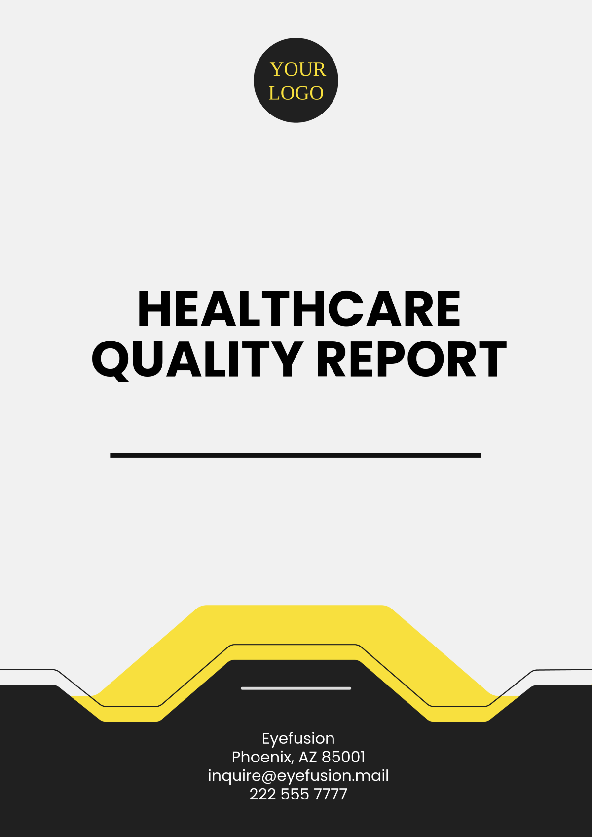 Healthcare Quality Report Template - Edit Online & Download