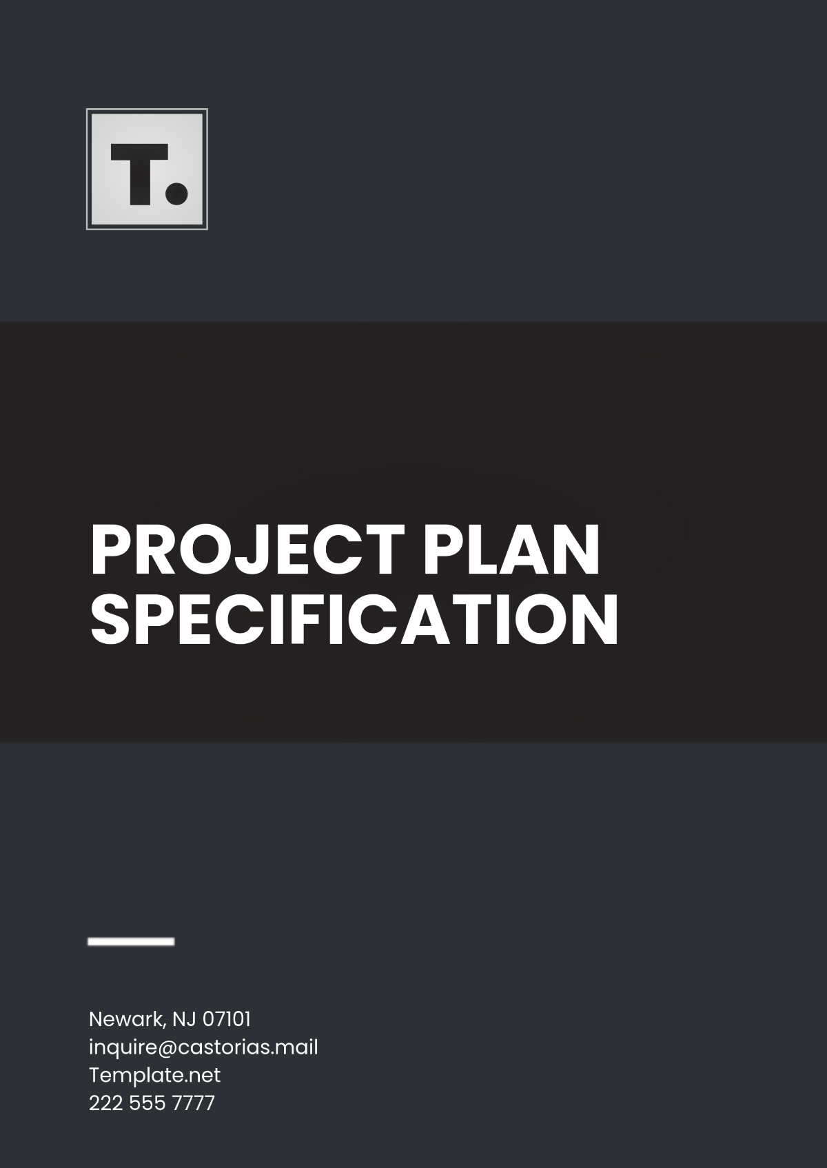 Project Plan Specification Template - Edit Online & Download