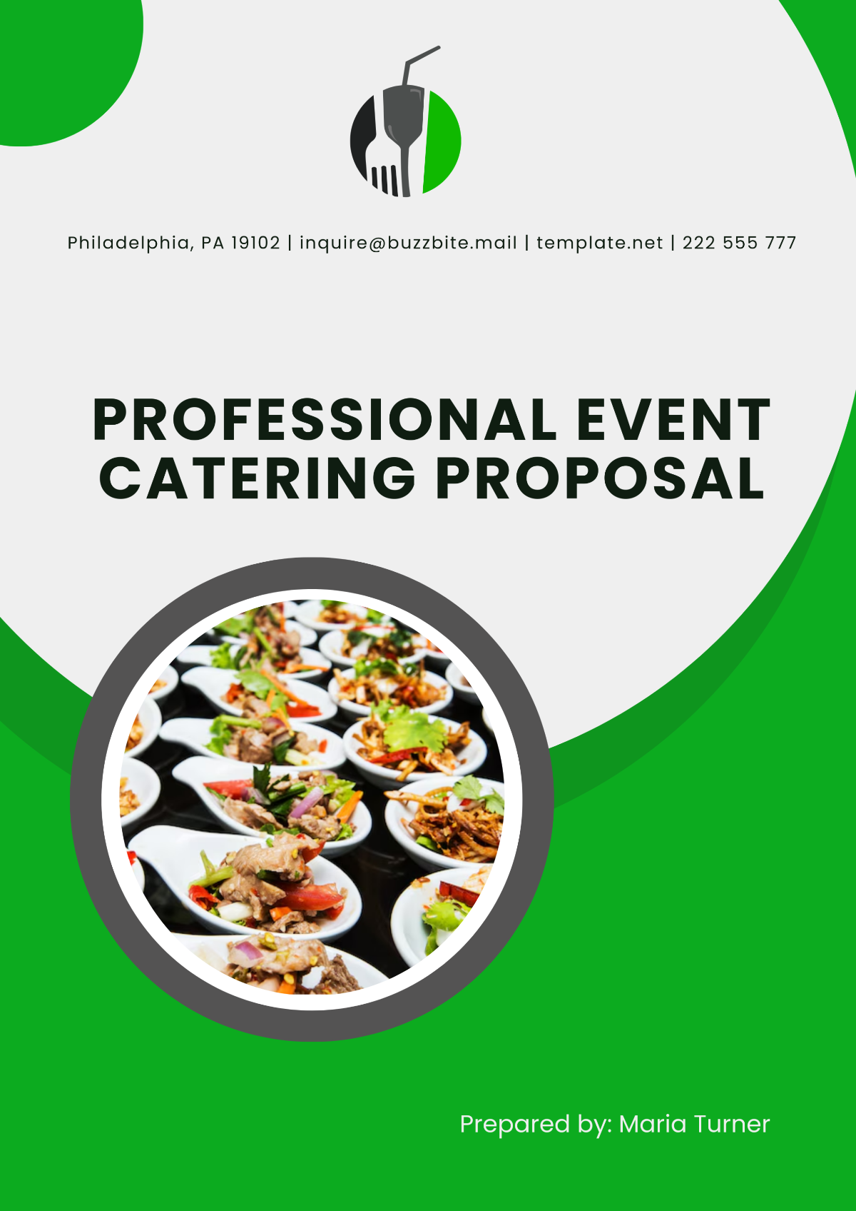 Free Professional Event Catering Proposal Template To Edit Online Free Professional Event Catering Proposal Template To Edit Online