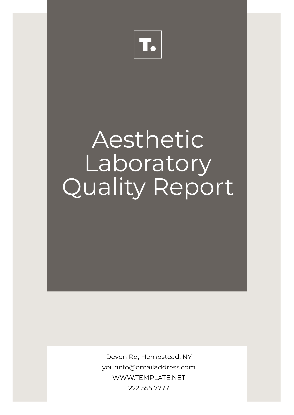 Aesthetic Laboratory Quality Report Template - Edit Online & Download