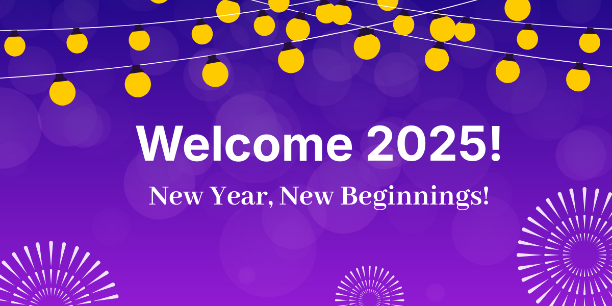 Happy New Year 2025 Banner Template - Edit Online & Download