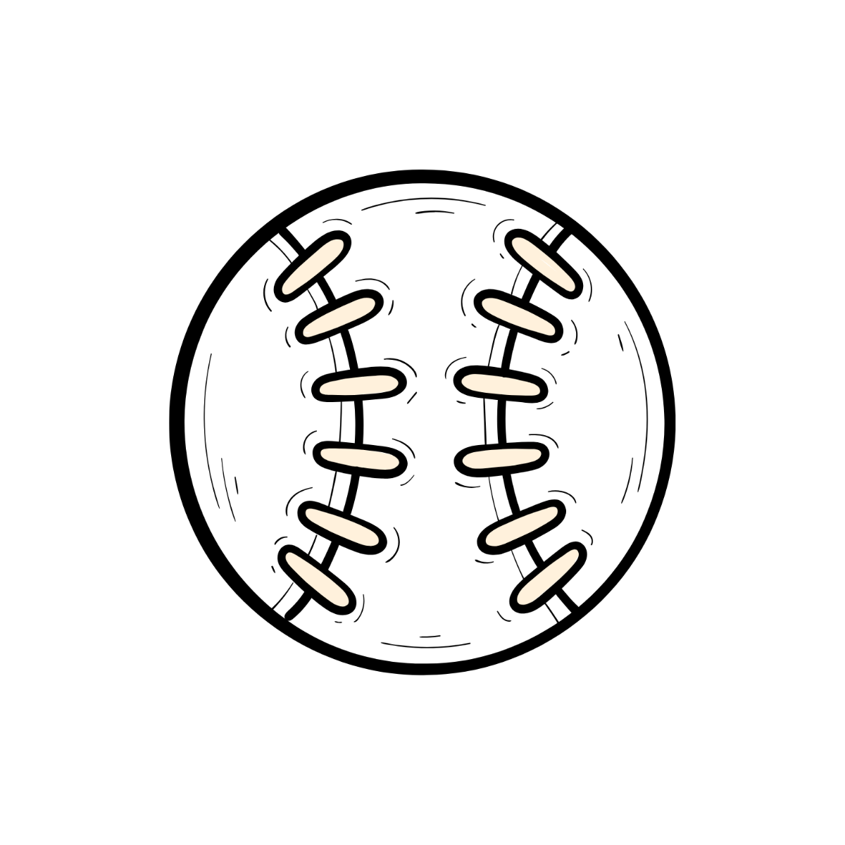 Baseball Ball Clipart - Edit Online | Template.net