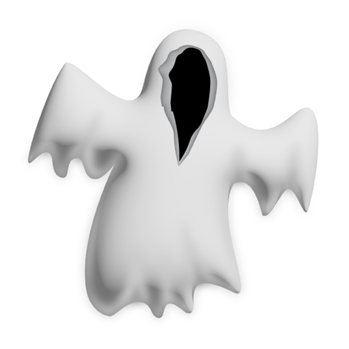 Free Realistic Ghost Clipart Template - Edit Online & Download