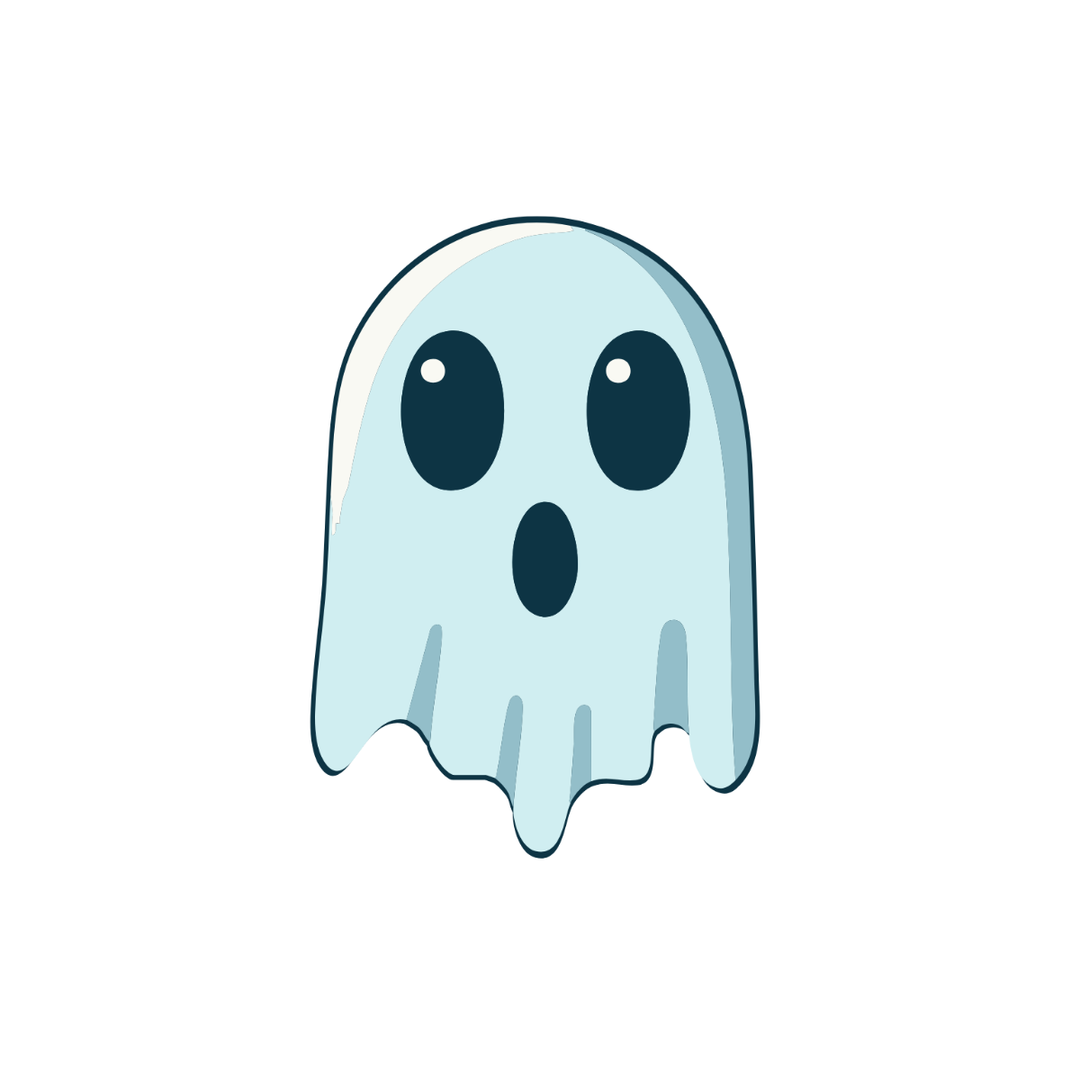 Spooky Ghost Clipart - Edit Online | Template.net