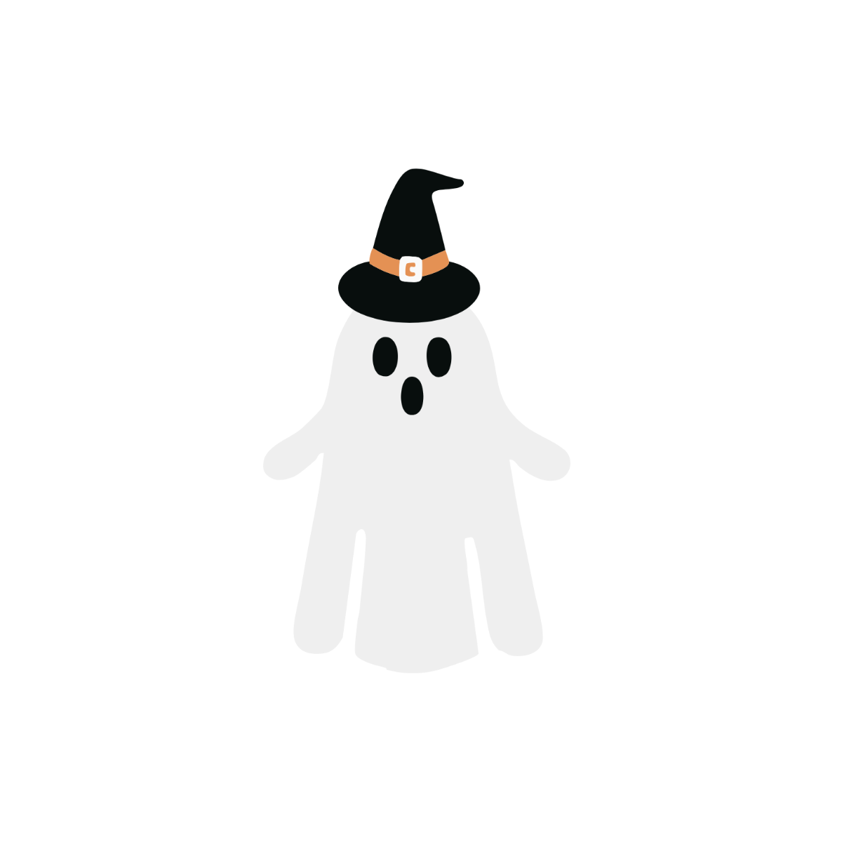 Halloween Ghost Clipart - Edit Online | Template.net