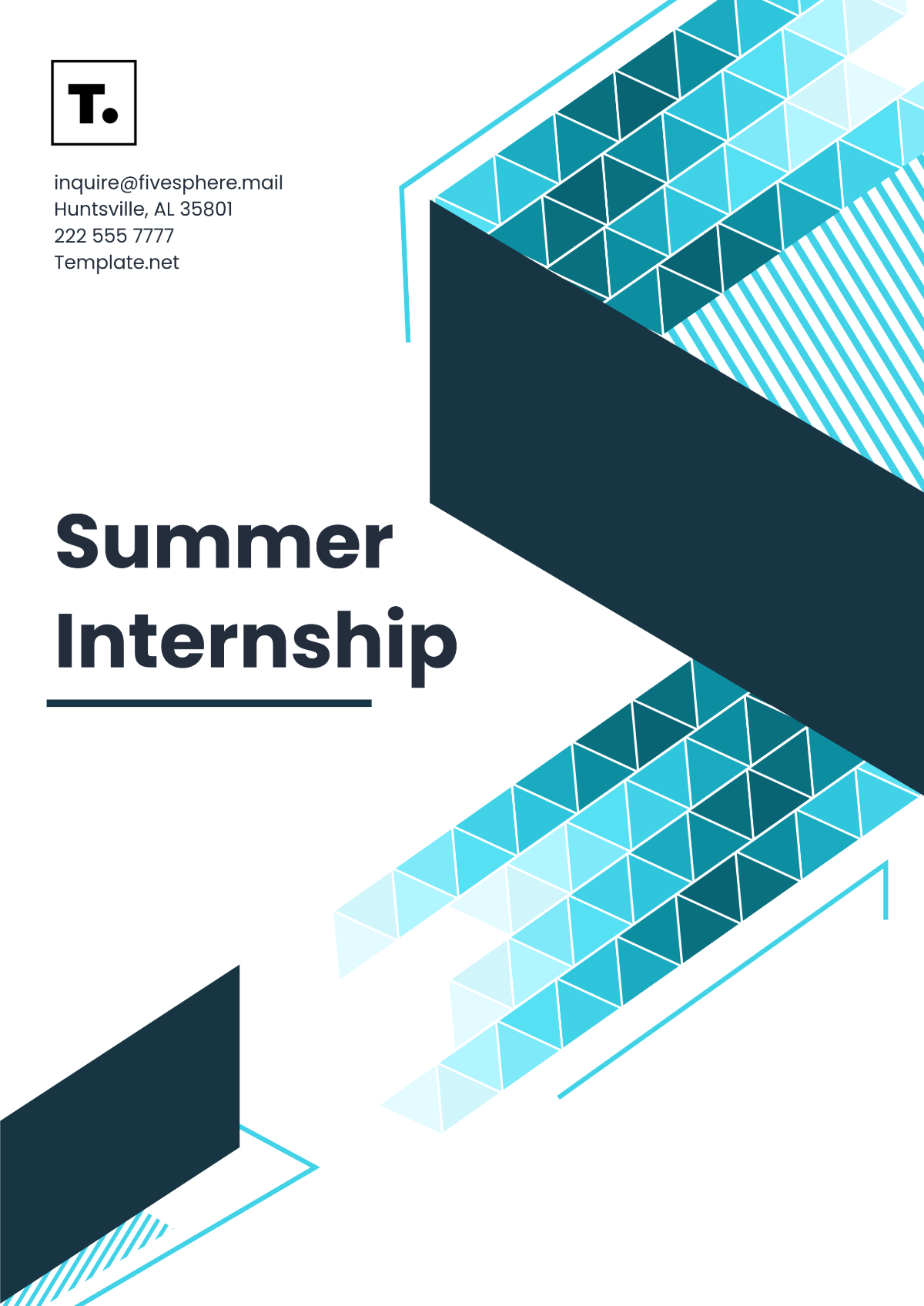 Summer Internship Template - Edit Online & Download