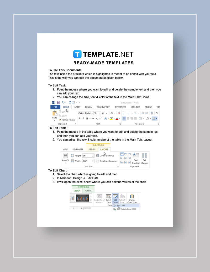 Notice of Other Lease Default Template