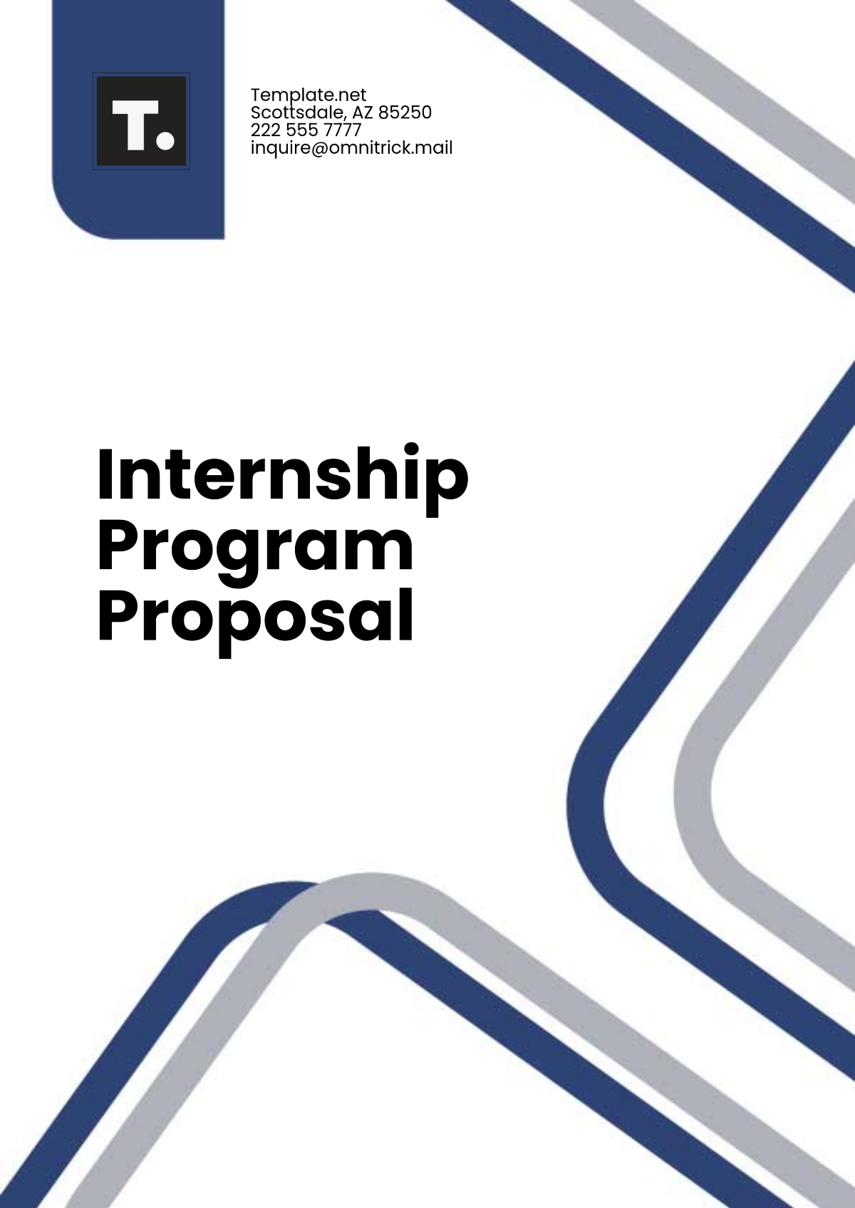 Internship Program Proposal Template - Edit Online & Download