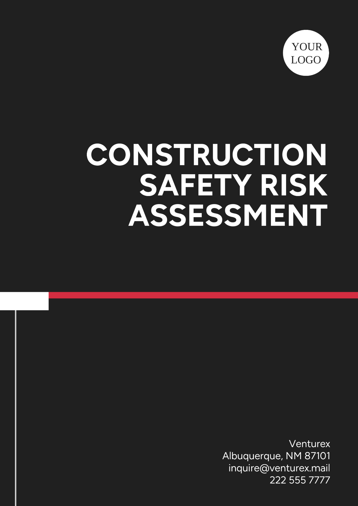 Construction Safety Risk Assessment Template - Edit Online & Download