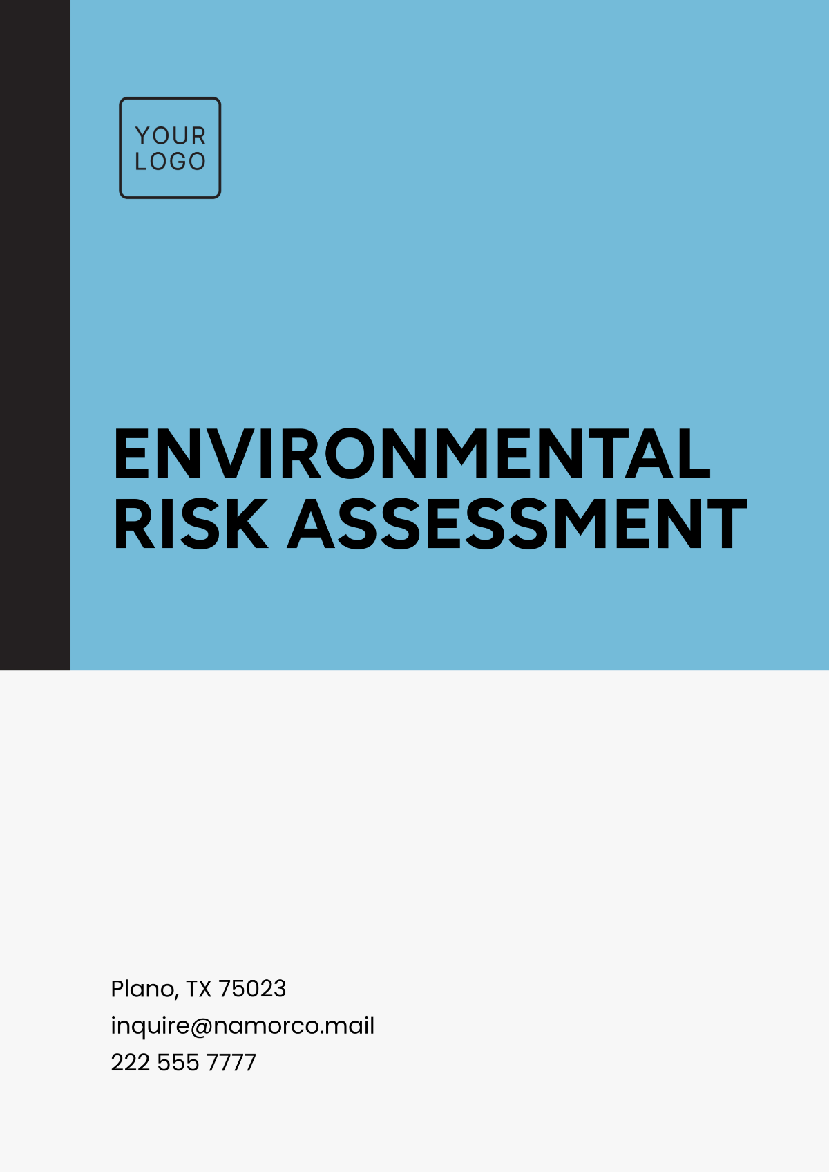 Environmental Risk Assessment Template - Edit Online & Download