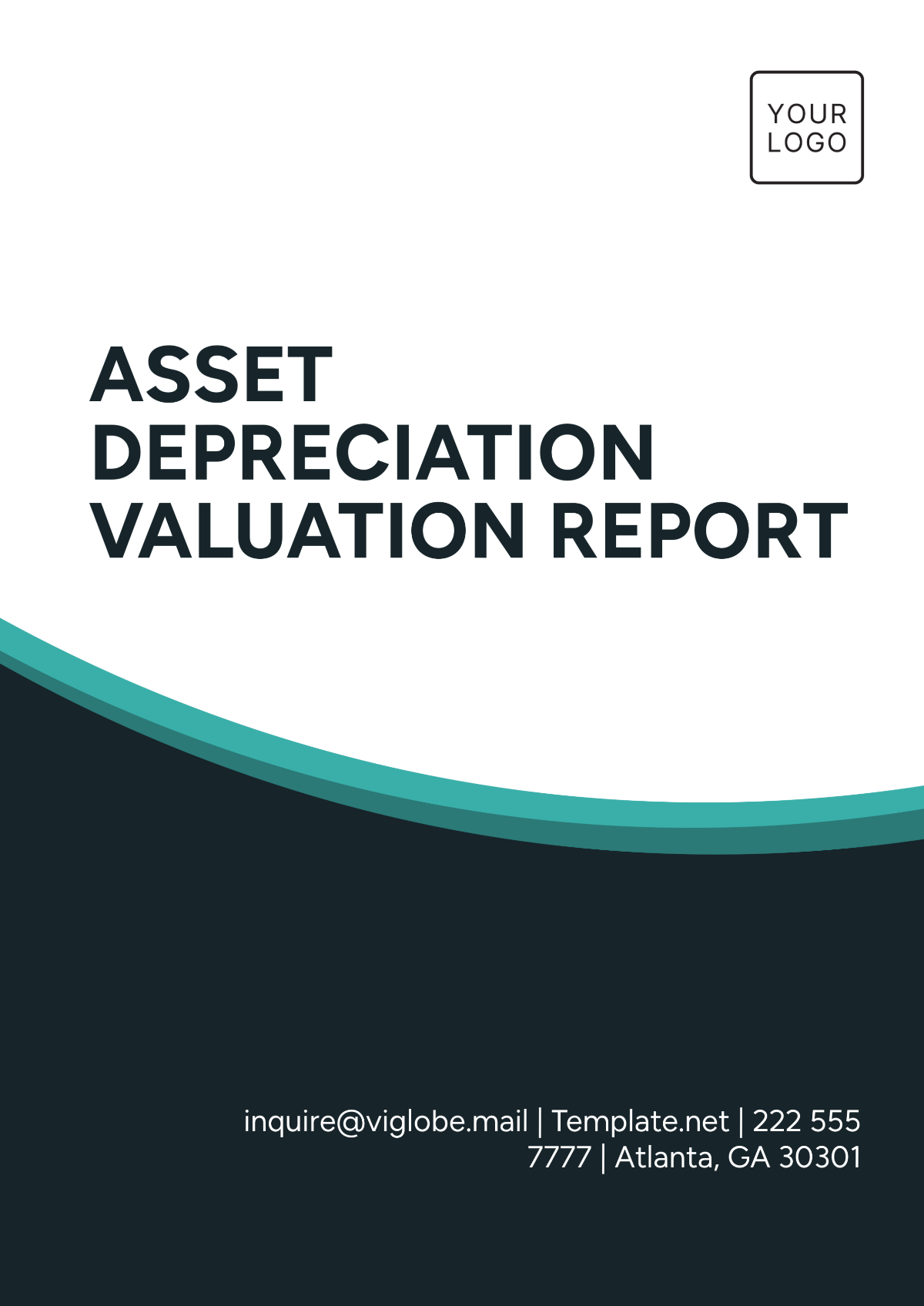 Asset Depreciation Valuation Report Template - Edit Online & Download