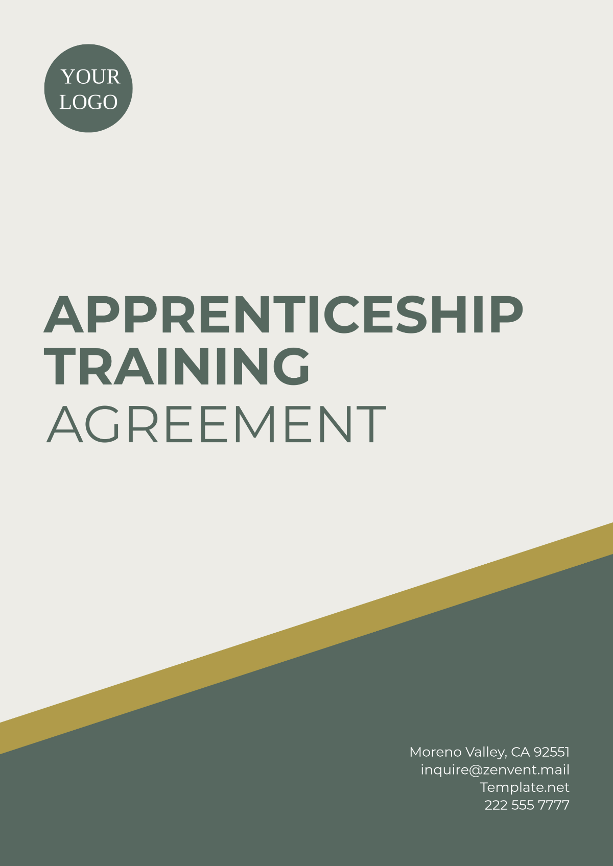 Apprenticeship Training Agreement Template - Edit Online & Download