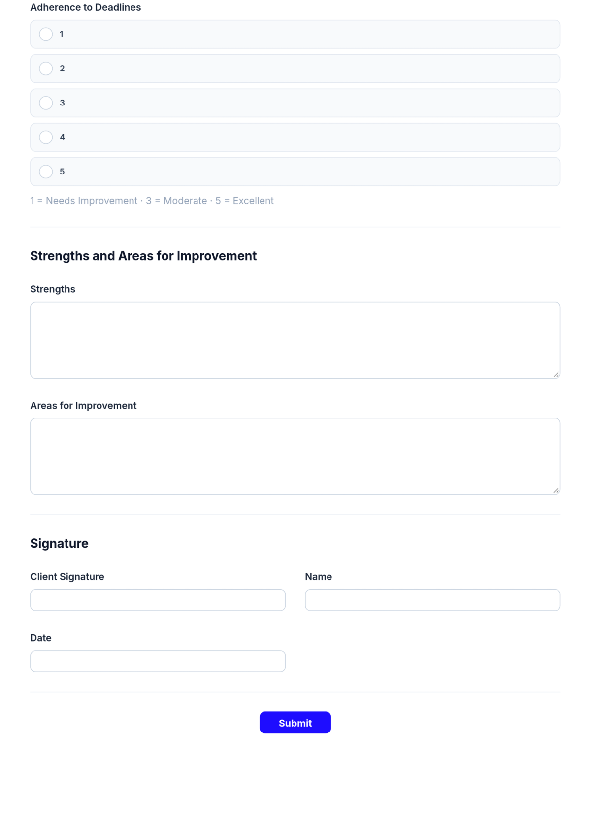 Free Team Member Evaluation Form Template & AI Maker Free Team Member Evaluation Form Template & AI Maker