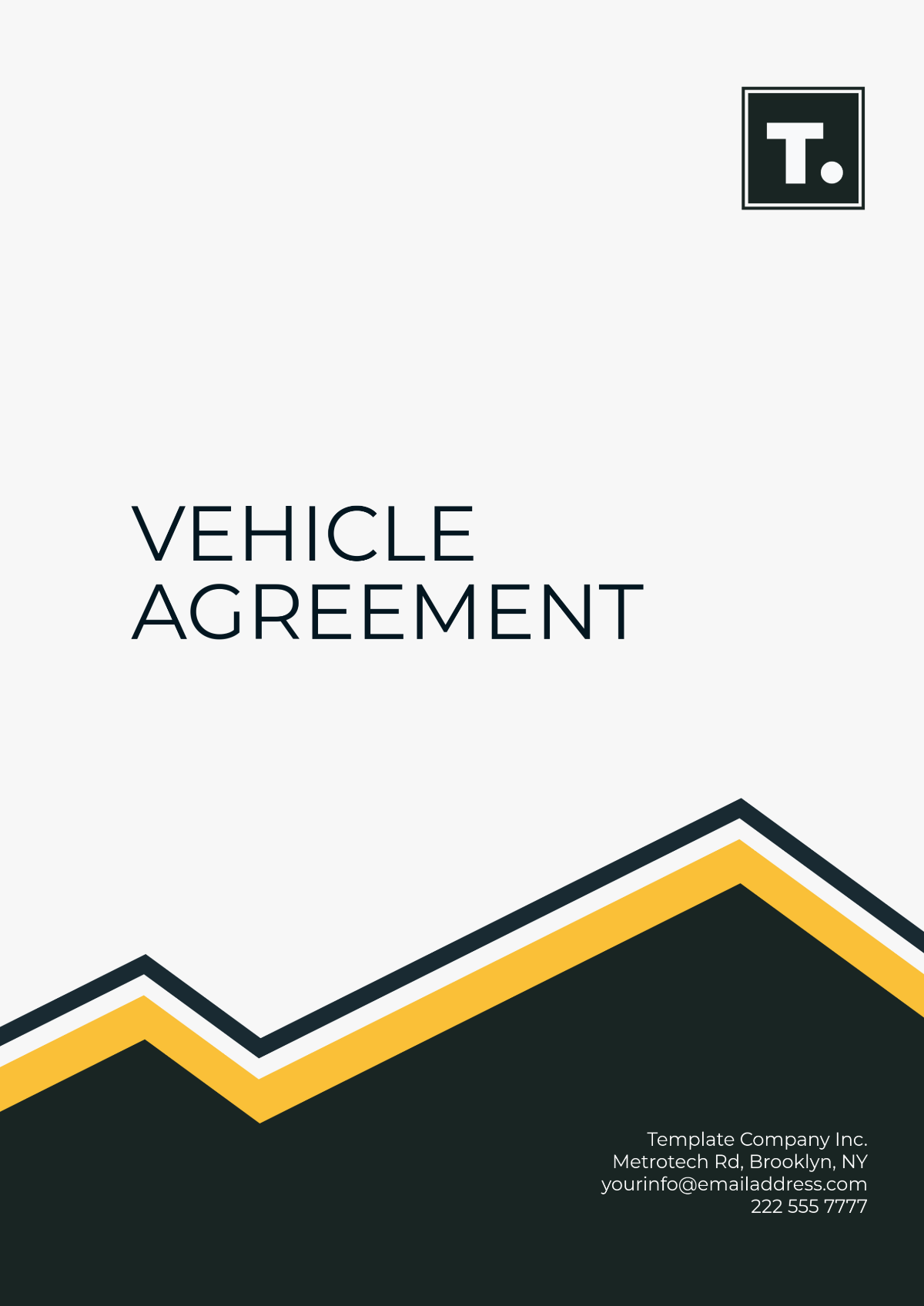 Vehicle Agreement Template - Edit Online & Download