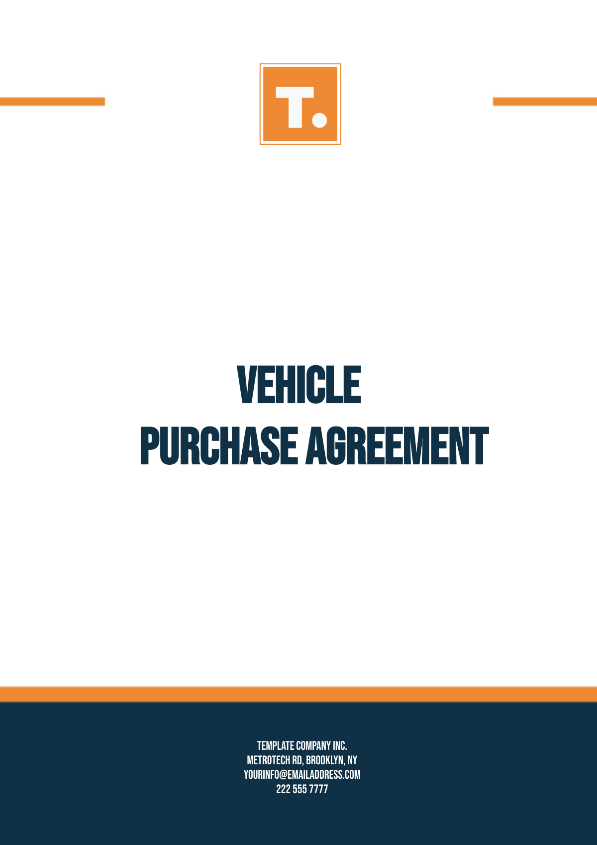 Used Vehicle Purchase Agreement Template - Edit Online & Download