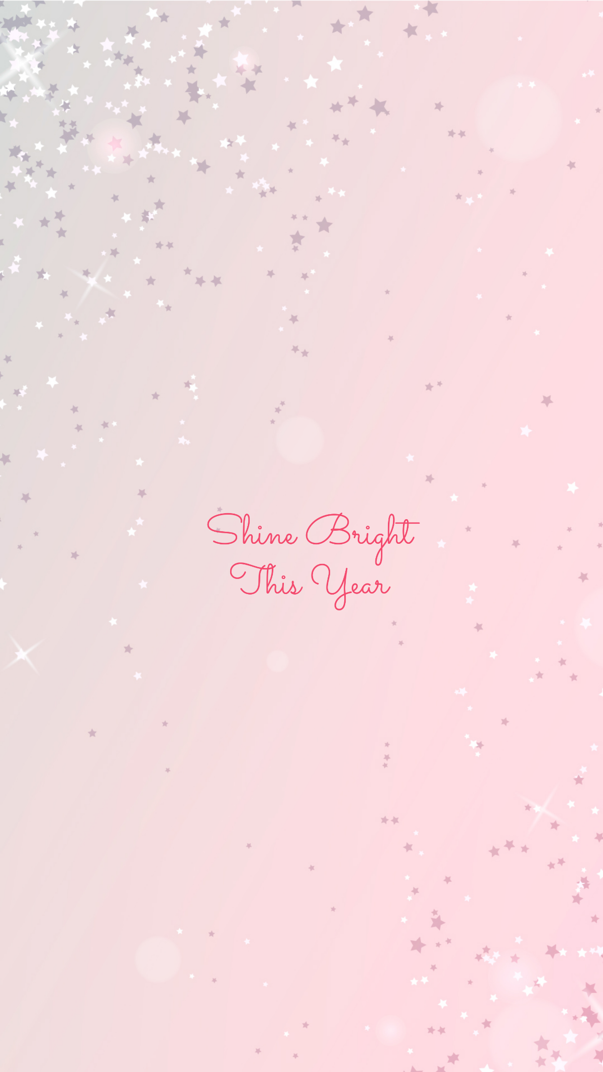 Free Happy New Year Sparkle Wallpaper Template - Edit Online & Download