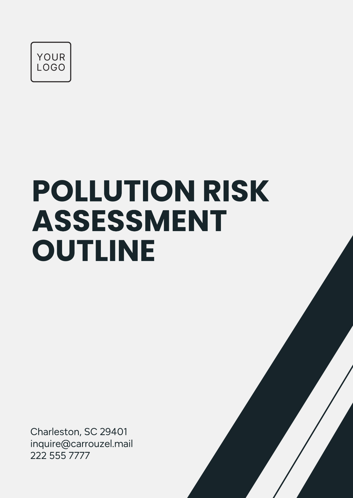 Free Pollution Risk Assessment Outline Template