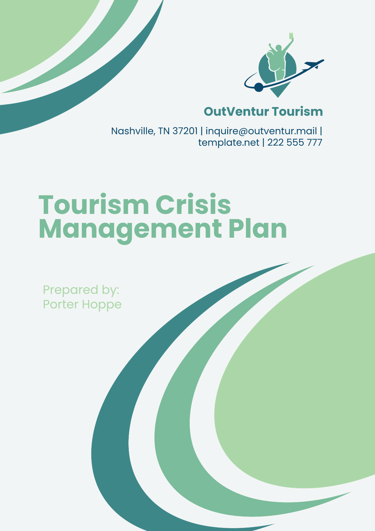 Tourism Crisis Management Plan Template - Edit Online & Download