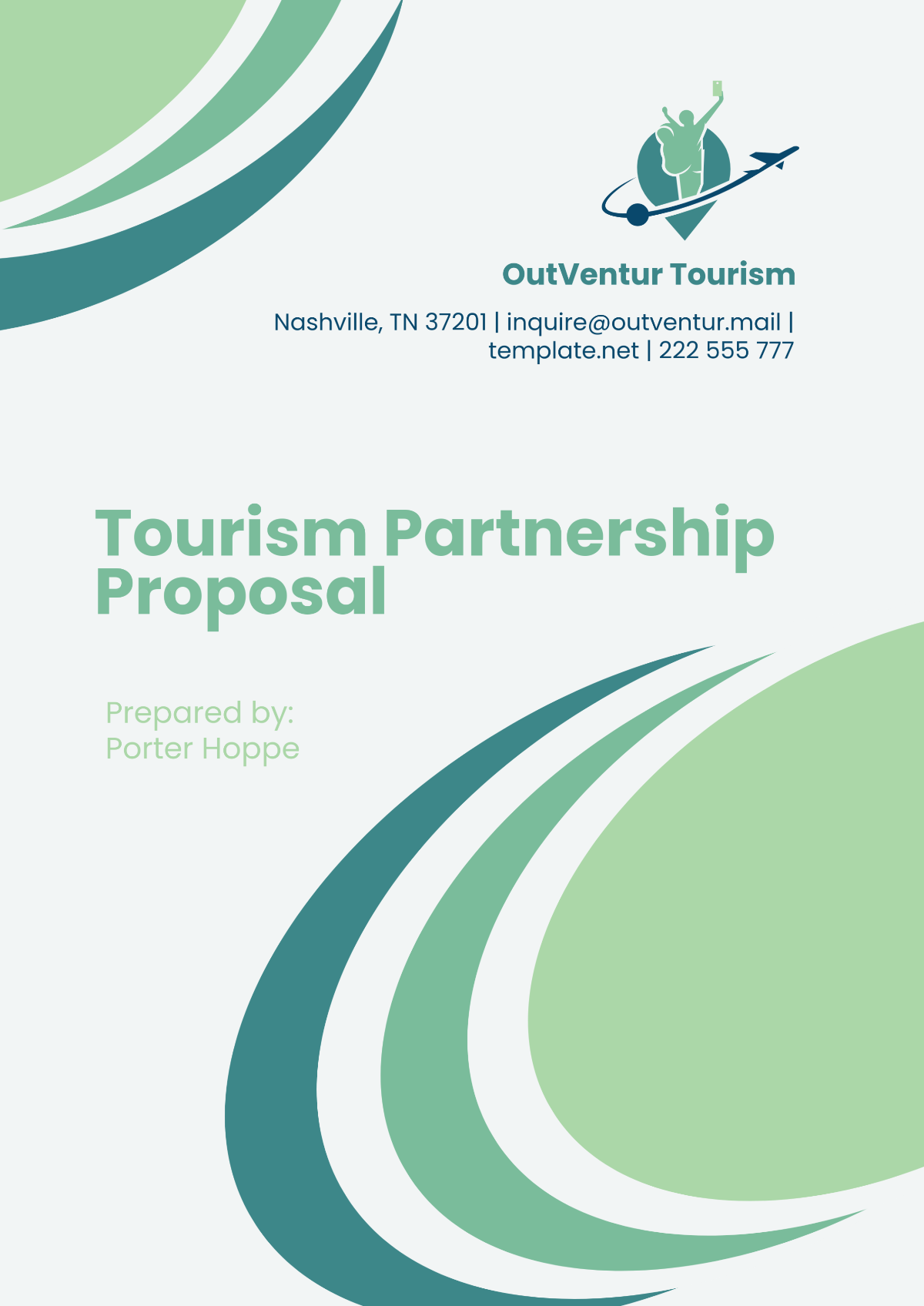 Tourism Partnership Proposal Template - Edit Online & Download