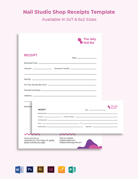 Download 66+ Simple Receipt - Microsoft Publisher | Template.net
