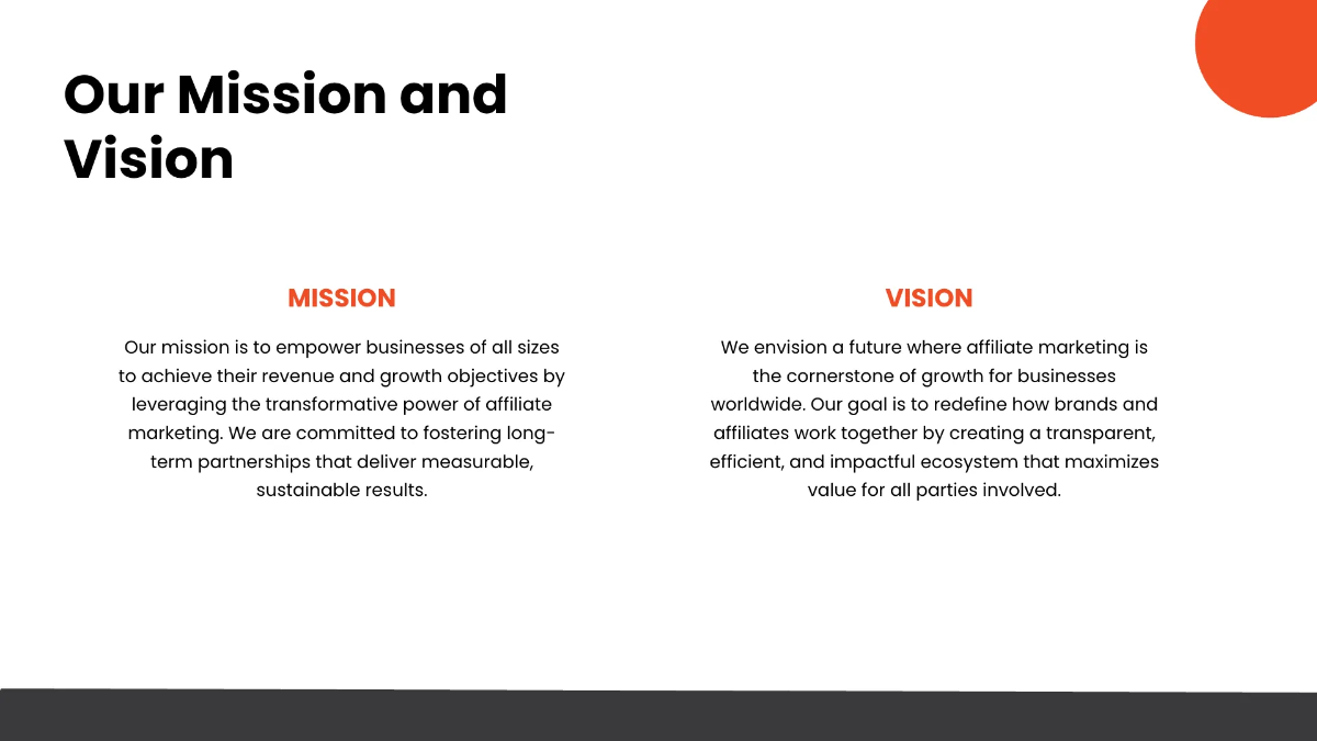 Free Affiliate Marketing Presentation Template to Edit Online