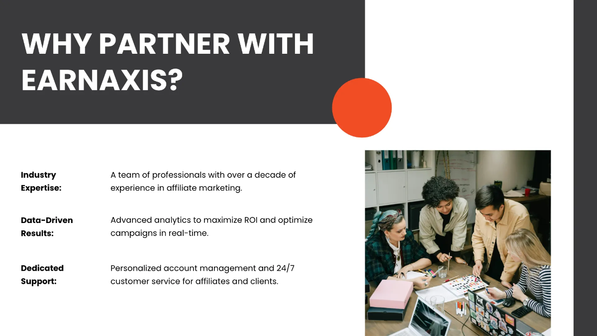 Free Affiliate Marketing Presentation Template to Edit Online