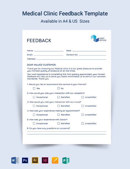 Feedback Templates in Adobe Photoshop (PSD) | Template.net