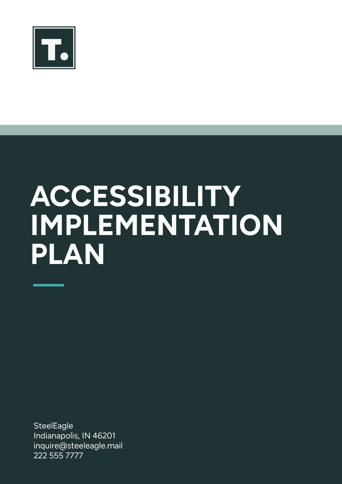 Accessibility Implementation Plan Template - Edit Online & Download