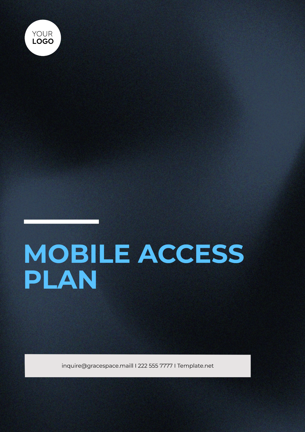 Mobile Access Plan Template - Edit Online & Download