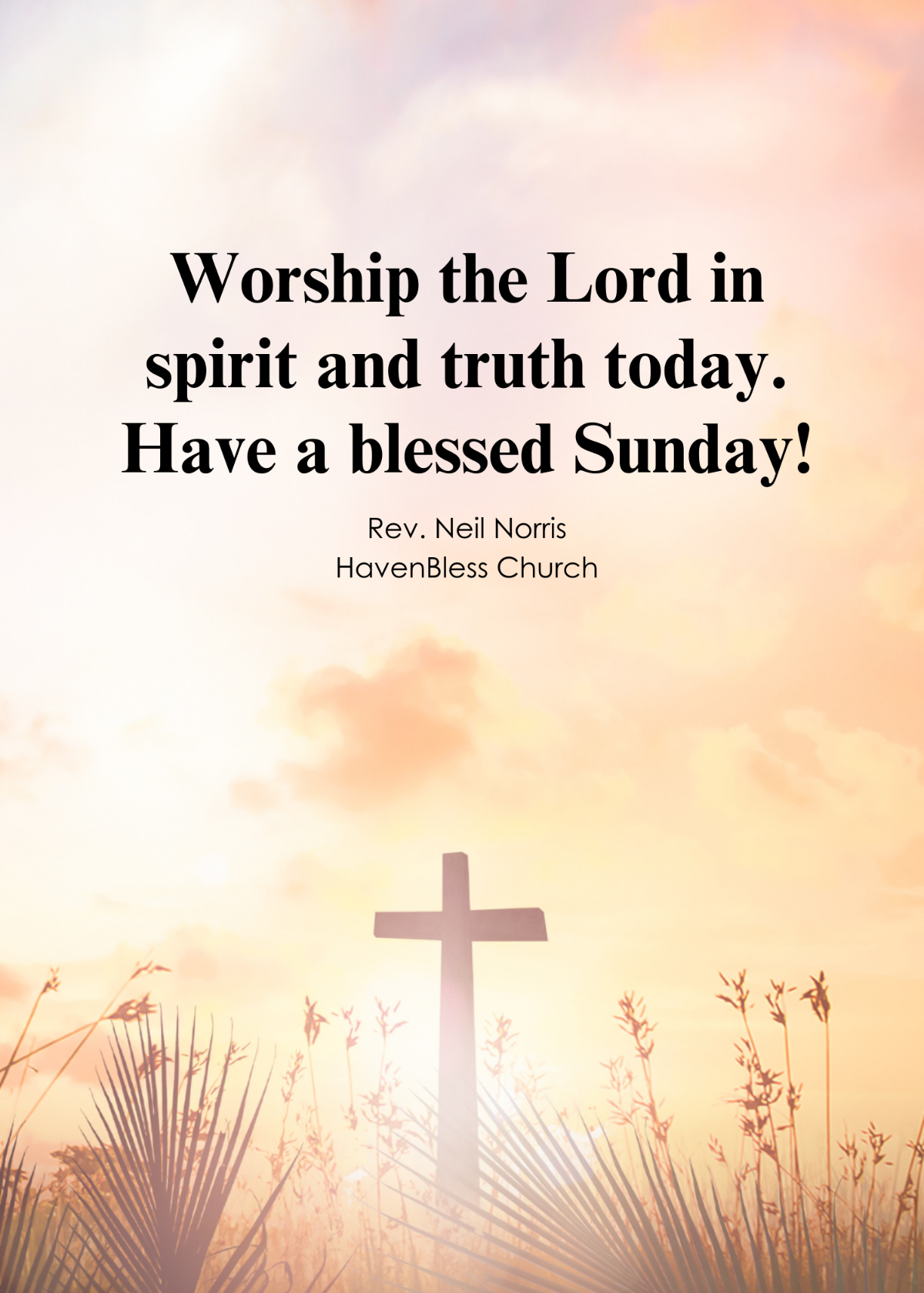 Free Sunday Message Template - Edit Online & Download